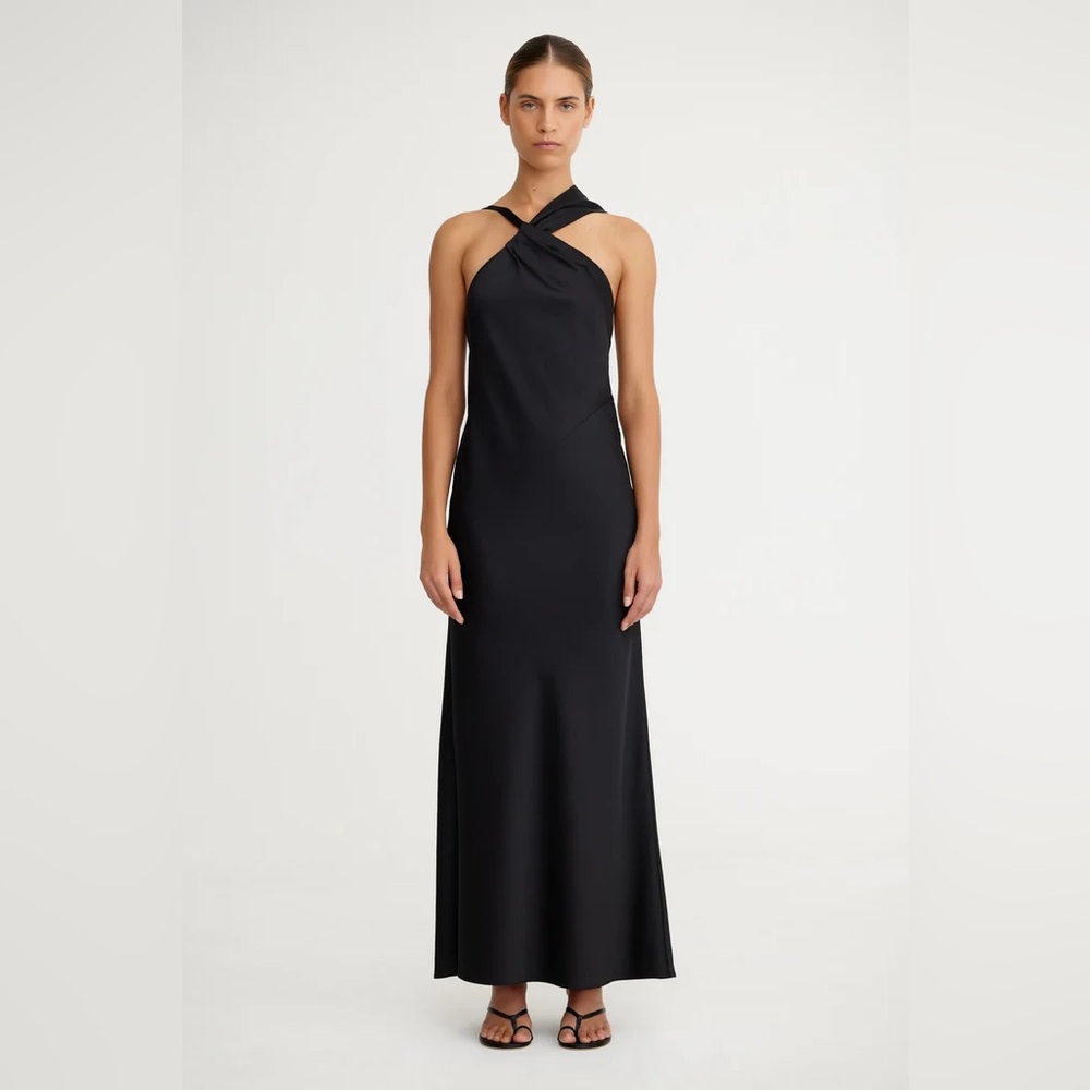 Significant Other Satin Maxi Dress